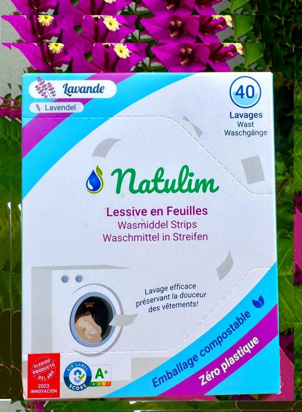 Eco-Feuilles de Lessive parfum Lavande - 40 Lavages